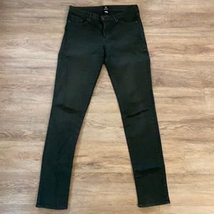 Just Black Hunter Green Skinny Jeans